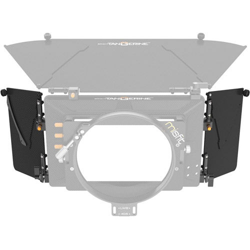 Carbon Fibre Side Flags Pair Flag Mounts With Variable Side Wing