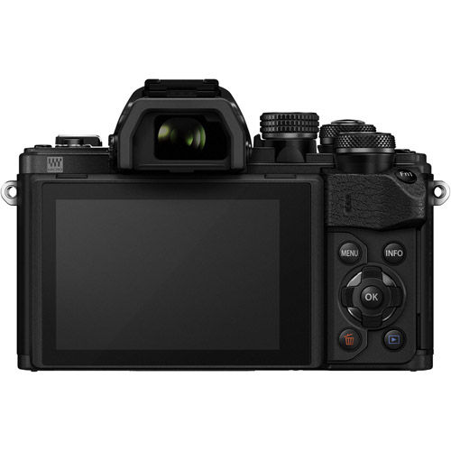 OM-D E-M10 Mark III Mirrorless Kit Black w/ 14-42mm EZ Lens