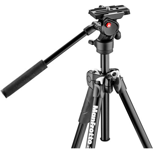 Manfrotto MT290LTA3 Tripod With MVH400AH Fluid Head MK290LTA3V 