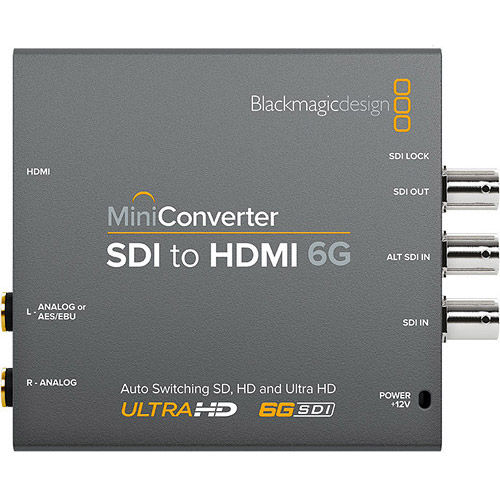 Blackmagic Design Mini Converter - SDI to HDMI 6G CONVMBSH4K6G