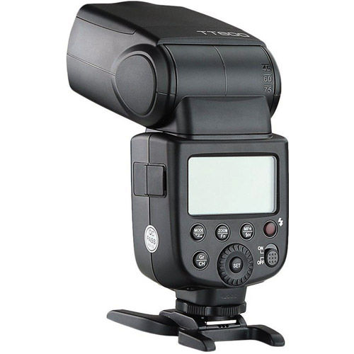 Godox Manual Speedlite TT600 for Nikon, Canon, Fuji Cameras, Pouch and Sync  Cord
