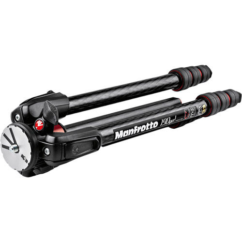 190 GO! M-Series Carbon Fiber Tripod 4-Section M-Lock