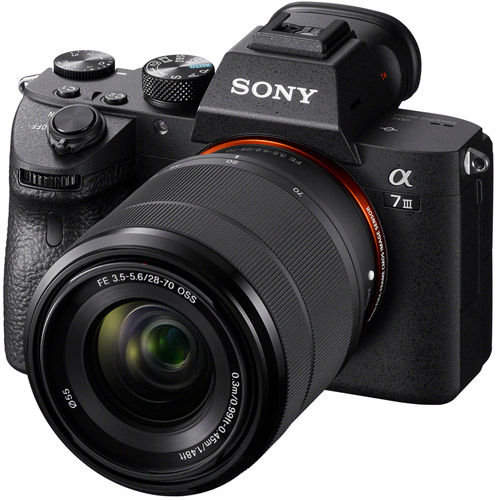 Sony Alpha A7III Mirrorless Body ILCE7M3/B Mirrorless Cameras 