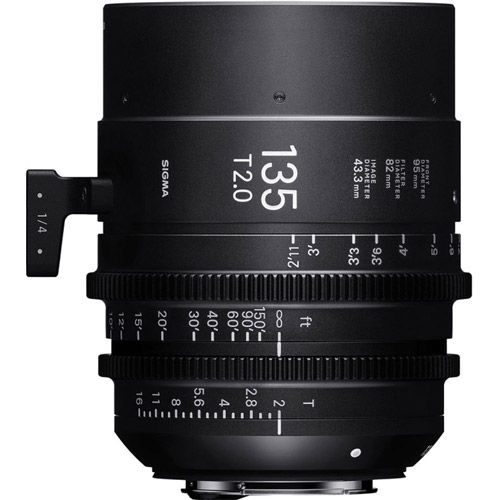 7pc Cine Prime Lens Kit (Canon EF FF) - 14/135mm T2, 20/24/35/50/85mm T1.5 & PMC-004 Case