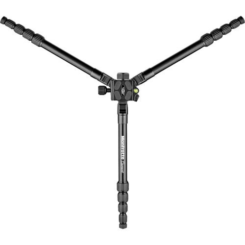 Element Traveller Aluminum Tripod Kit Small Black 5-Section With Ball Head With ARCA-Style QR