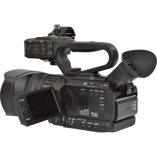 JVC GY-HM250E - 4K Live Streaming Camcorder with Broadcast Graphics 