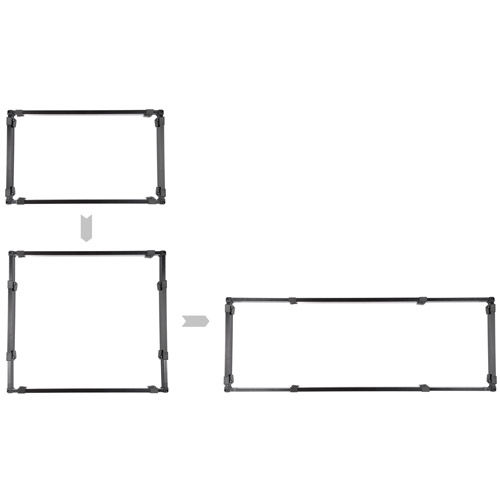 Versatile V116C2K1 XF V2.0 DB, 2 Tile Fixture Kit Frame adjusts Square or Rectangular