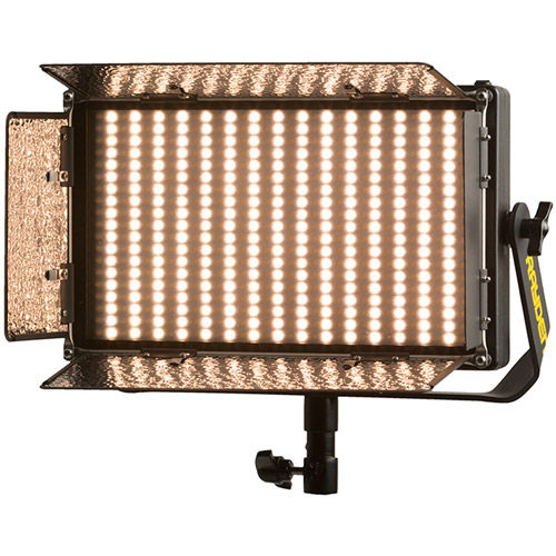 Rayden Half x 1 Bi-Color (3200K-5600K) 2-Point Panel LED Light Kit w/Gold & V-Mount Battery Plate