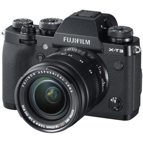 Rent Fujifilm X-T3 Mirrorless Body Black DSLR & Mirrorless Lenses Canada