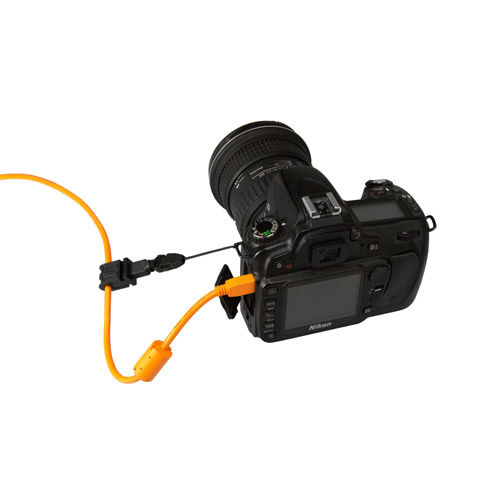 Starter Tethering Kit w/ USB 2.0 Micro-B 5 Pin Cable 15' - Orange