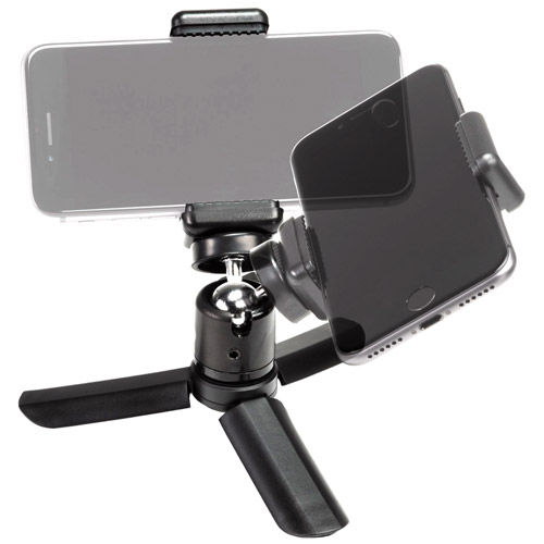 Smartphone Tripod and Selfie Grip with Ball Head