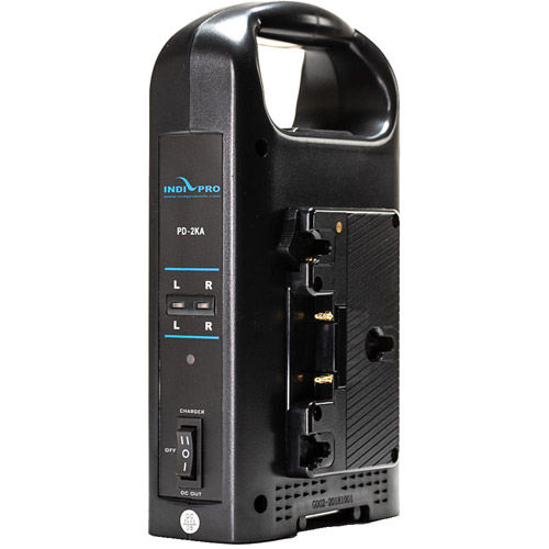 2x Micro-Series 98Wh Li-Ion Gold-Mount Batteries and Dual Gold-Mount Battery Charger Kit