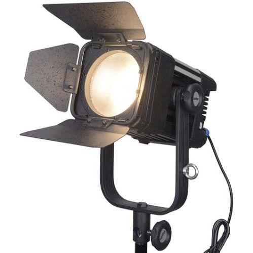 2xLG-600CSCII Bi-Color Lights with D300C Fresnel 3 x Stands, Stand Bag and Hard Case