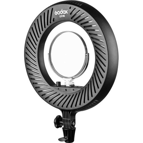 LR180 LED Ring Light, Black