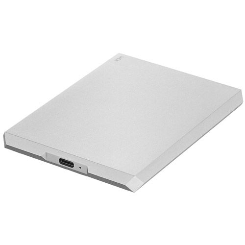 1TB USB 3.1 Type-C Mobile Drive (Moon Silver)