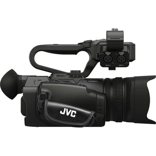 GY-HM180U 4KCam Compact Handheld Camcorder w/ Integrated 12X Lens