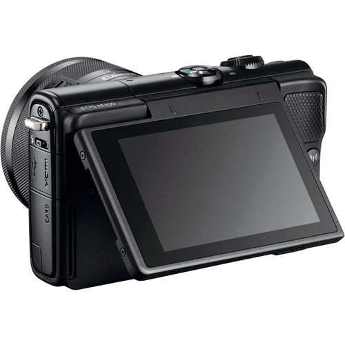 EOS M100 Mirrorless Camera with 15-45 Kit Black