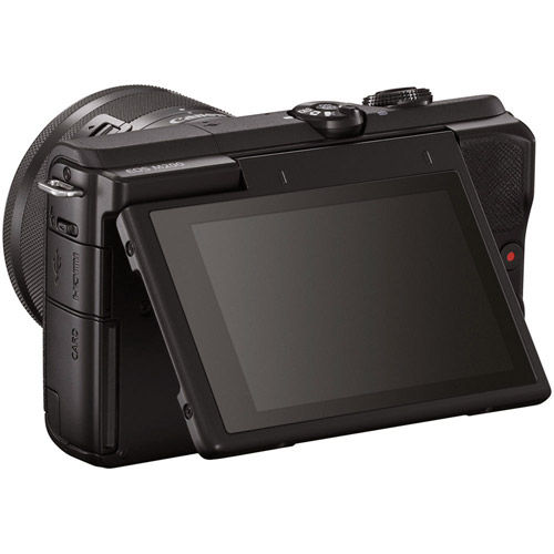 EOS M200 Mirrorless Camera with 15-45 Kit Black