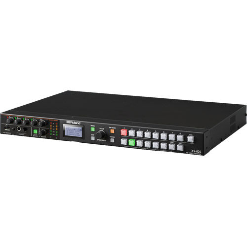 6-Channel HD Video Switcher with Audio Mixer & PTZ