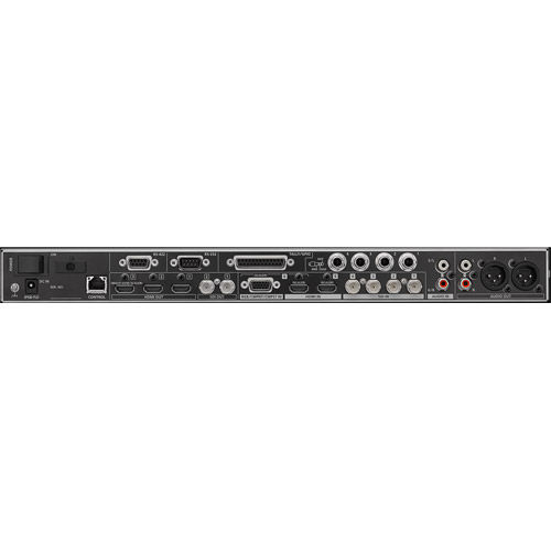 6-Channel HD Video Switcher with Audio Mixer & PTZ
