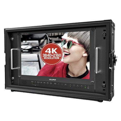 15.6" 12G-SDI 4K Broadcast Director Monitor with 12G-SDI, HDMI, Tally inputs