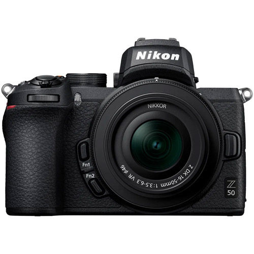 Nikon Z50 Mirrorless Body w/ NIKKOR FTZ II Mount Adapter