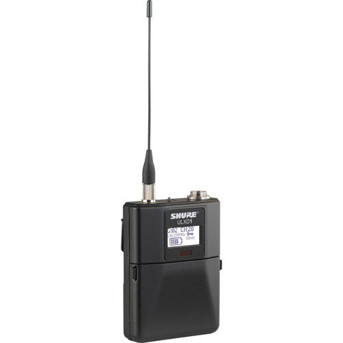 ULXD1-G50 Bodypack Transmitter w/4-pin Mini Connector (TA4M) G50 Freq. (64MHz) 470-534 )
