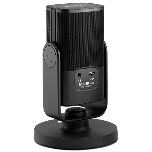 Rode NT-USB Mini USB Condenser Microphone Compatible w/PC, Mac,iPad and  Most Android Tablets