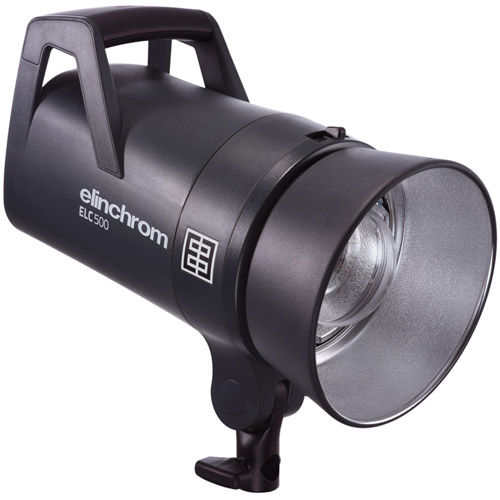 ELC 125/500 Self Contained Flash Heads with Reflector and Carry Bag