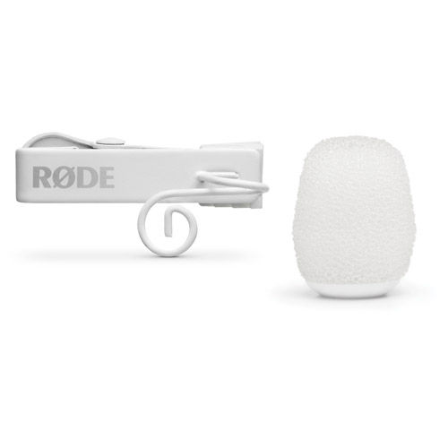 Rode Lavalier GO Omnidirectional Lavalier Microphone for Wireless GO  Systems - White