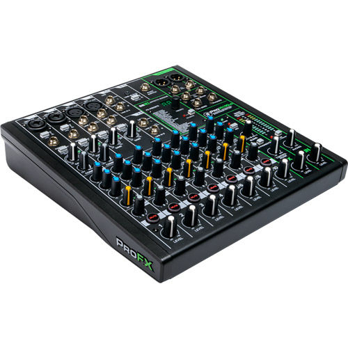 10 Channel Professional Effects Mixer with USB