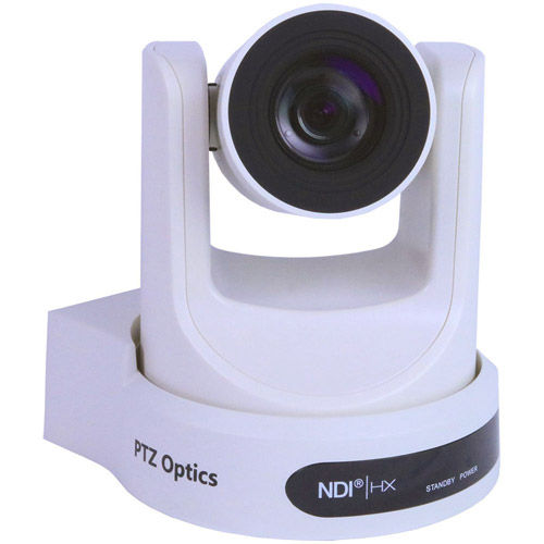 PTZ Optics 30X-NDI Broadcast and Conference Camera (White) PT30X-NDI-WH