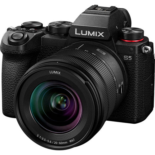 Lumix DC-S5 Mirrorless Kit w/ Lumix S 20-60mm f/3.5-5.6 L-Mount Lens