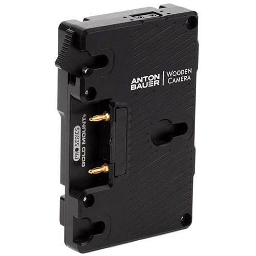 Pro V-Mount Camera Side to Gold Mount Battery Side Adapter (3x D-Tap and Digital Fuse)