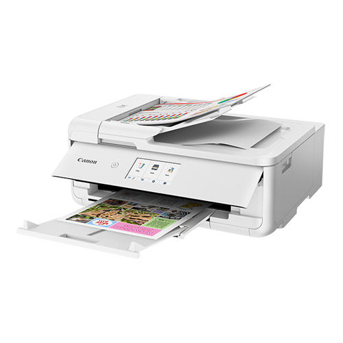 Canon Pixma TS9521C Wireless All-In-One Craft Printer - White
