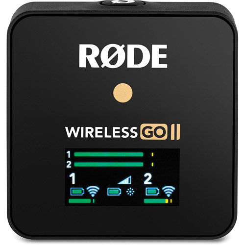 Microphone Rode Micro sans fil RODE WirelessGO BK - WIRELESSGO BK