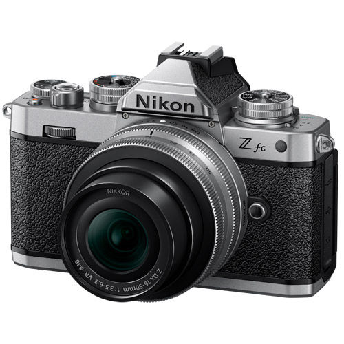 Nikon Zfc Mirrorless Kit w/ Z DX 16-50mm f/3.5-6.3 VR Silver Lens