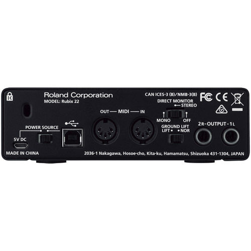 Roland Rubix22 - 2x2 USB Audio Interface