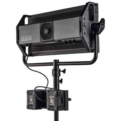 Gemini Dual Battery Bracket - V Mount with XLR Cable