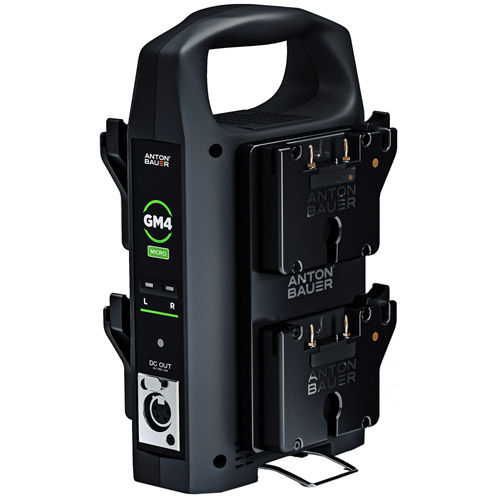 GM4 Quad Micro Battery Charger (Gold Mount)