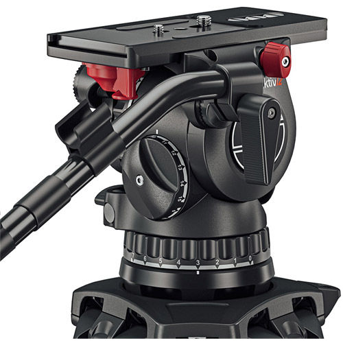 Aktiv12T System with Flowtech100 MS Tripod, and Padded ENG Bag