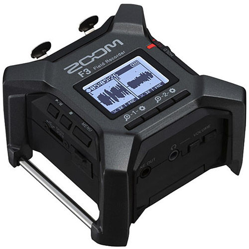 Zoom F3 MultiTrack Field Recorder ZOOM-ZF3 Digital Audio Recorders