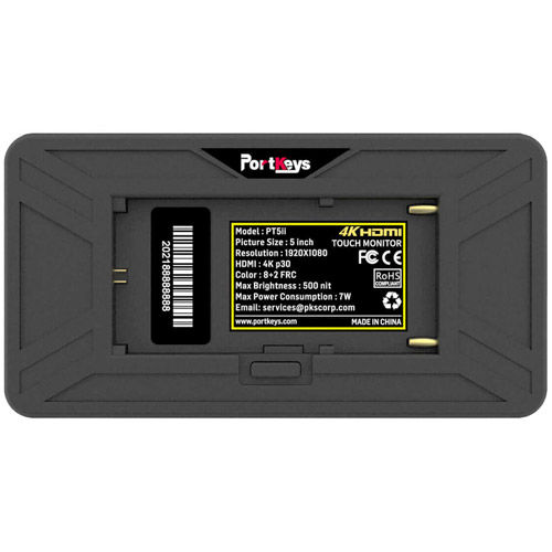 PortKeys PT5 II 5″ 4K HDMI Touchscreen Monitor