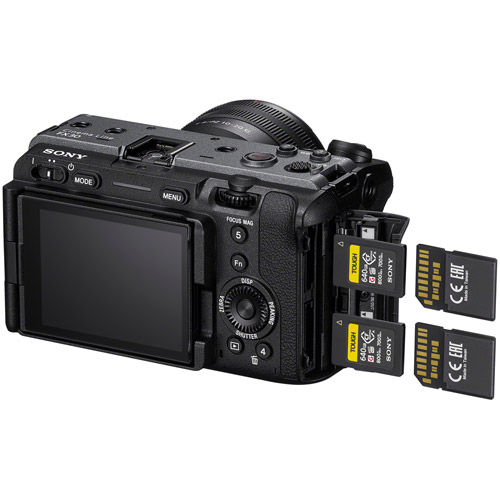 FX30 Cinema Line Super 35 Camera with XLR Handle Unit