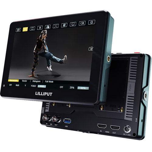 HT7S 7" Camera Control Monitor, 3G-SDI, Touchscreen