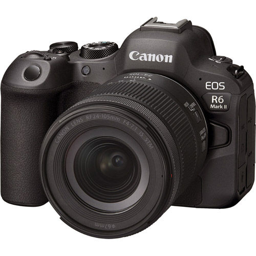 EOS R6 Mark II Full Frame Mirrorless Camera with RF 24-105mm F4.0-7.1 IS STM Lens
