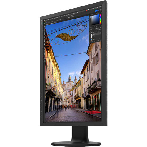 CS2400S-BK-CNX 24" 1920x1200 IPS, LED, 99% Adobe, USB-C/DP/HDMI, Bundle w/ Eizo EX4 Color Sensor