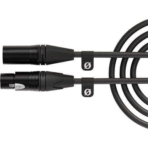 XLR Male to XLR Female Cable (19.7', Black)