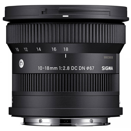Sigma 10-18mm f/2.8 DC DN Contemporary Lens for E Mount