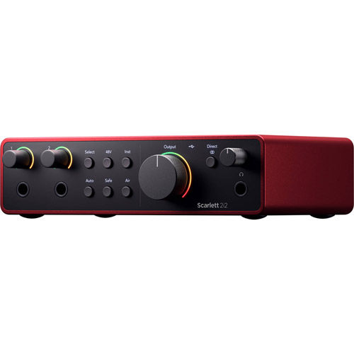 Scarlett 2i2 USB-C Audio Interface (4th Generation)